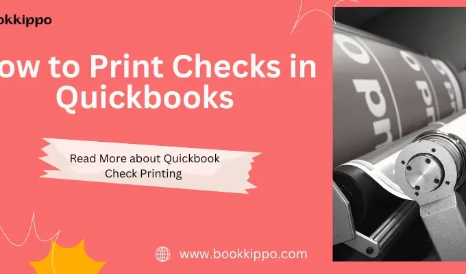 How to Print Checks in Quickbooks?