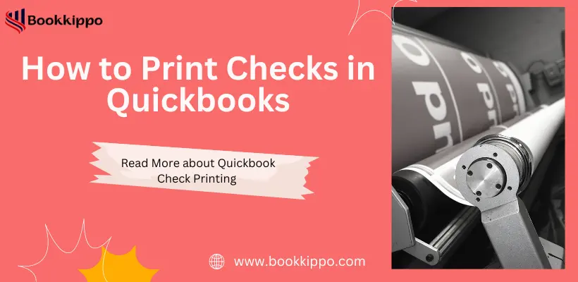 print checks in Quickbooks